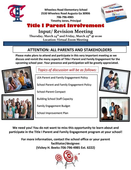 Wheeless Road Elementary School / Homepage